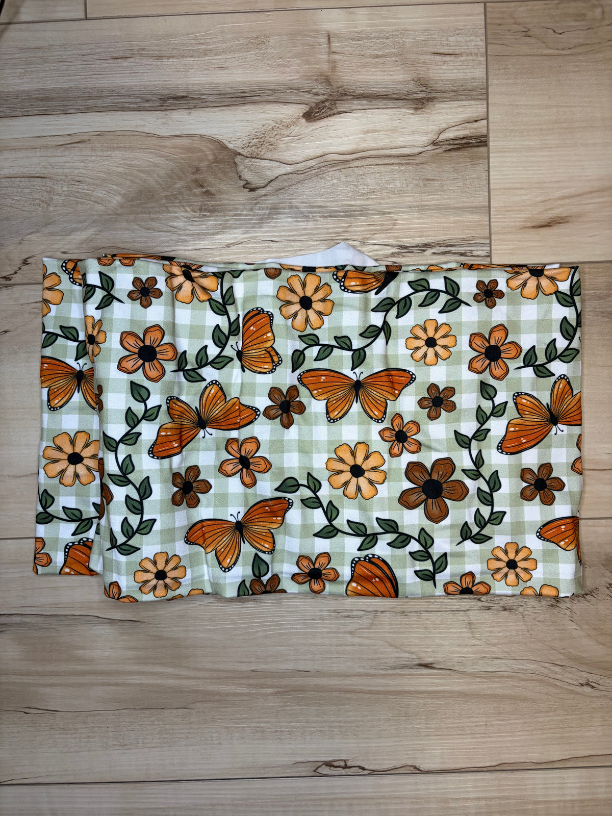 Butterfly & Flowers (DBP Fabric)