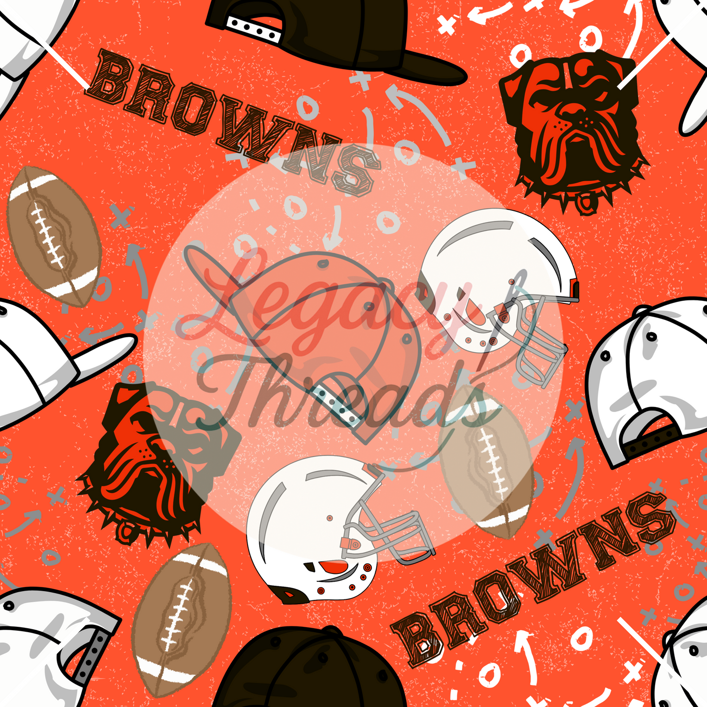 NFL Football Snap Backs (Variants)