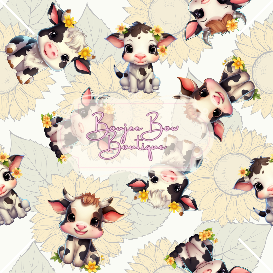 Sunflower Cow