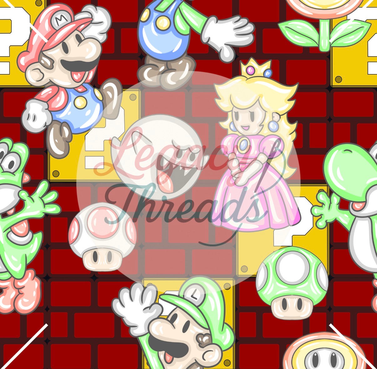 Mario and Peach
