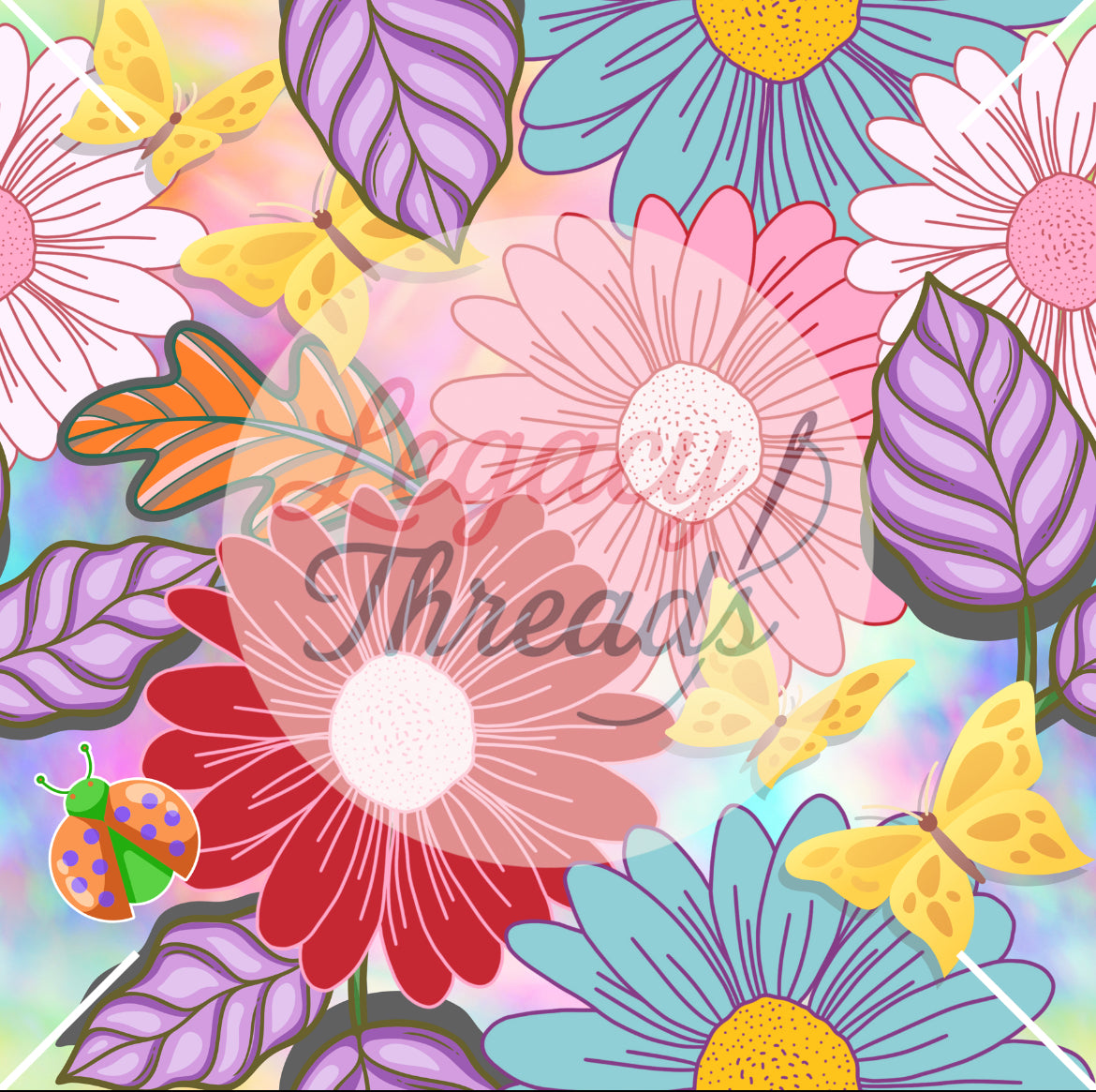 Neon Floral