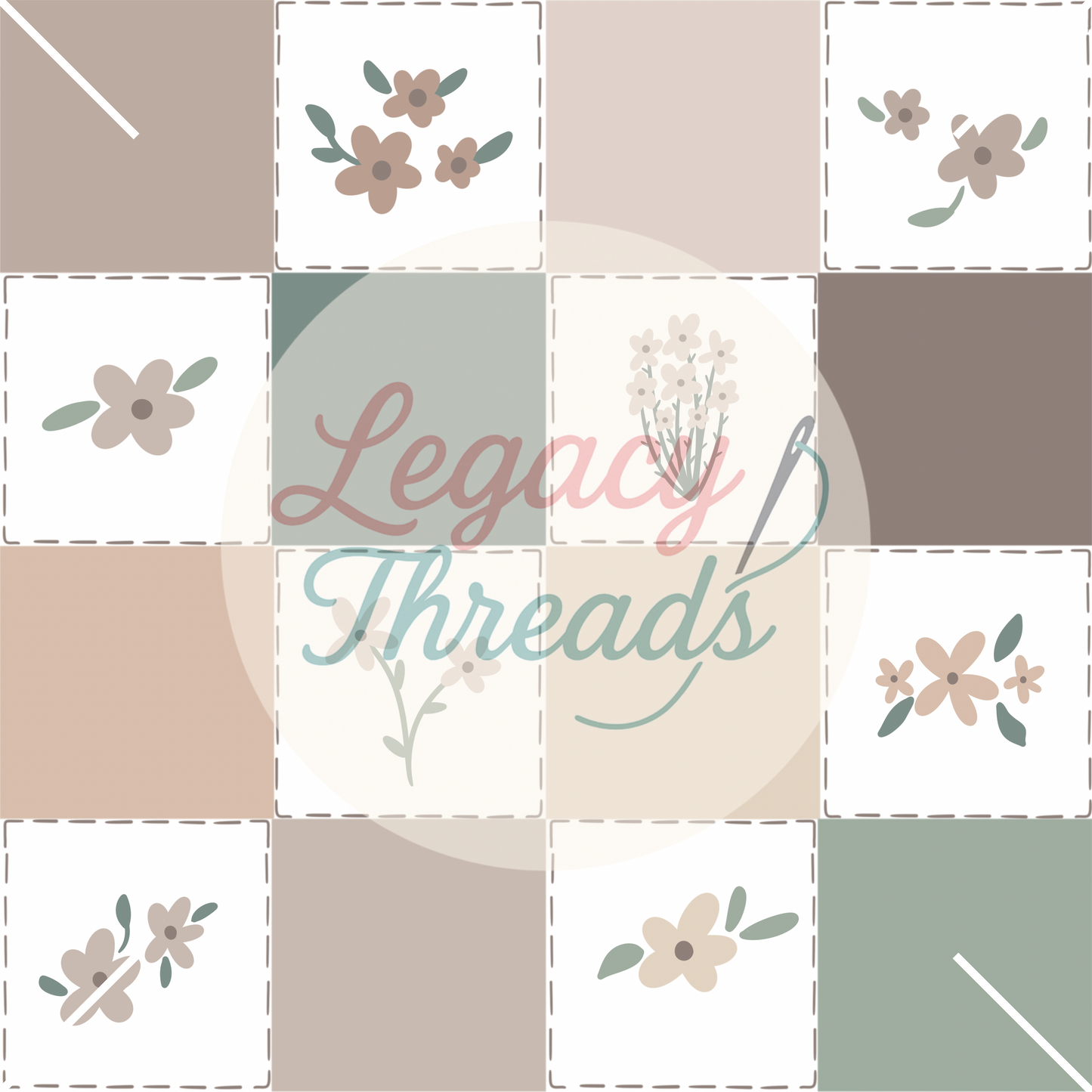 Beige Florals