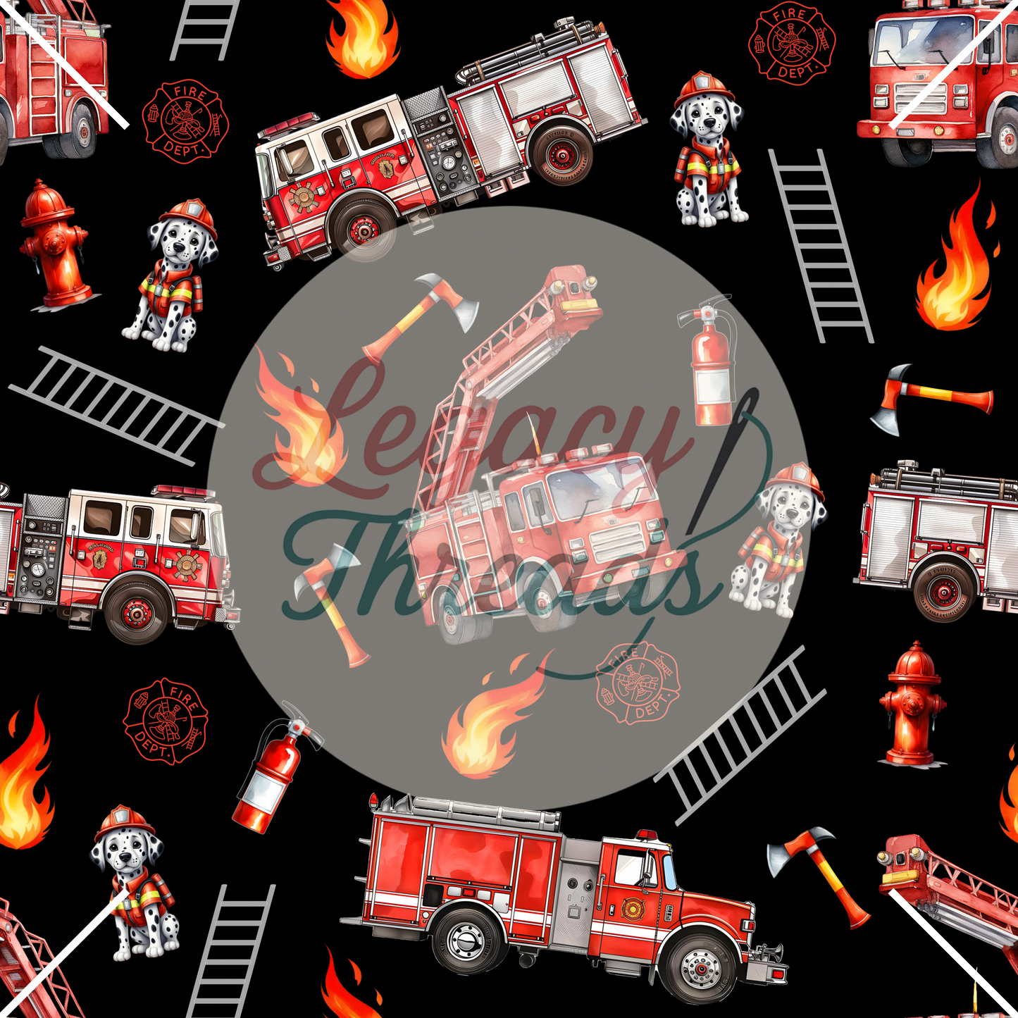 Firetrucks & Pups