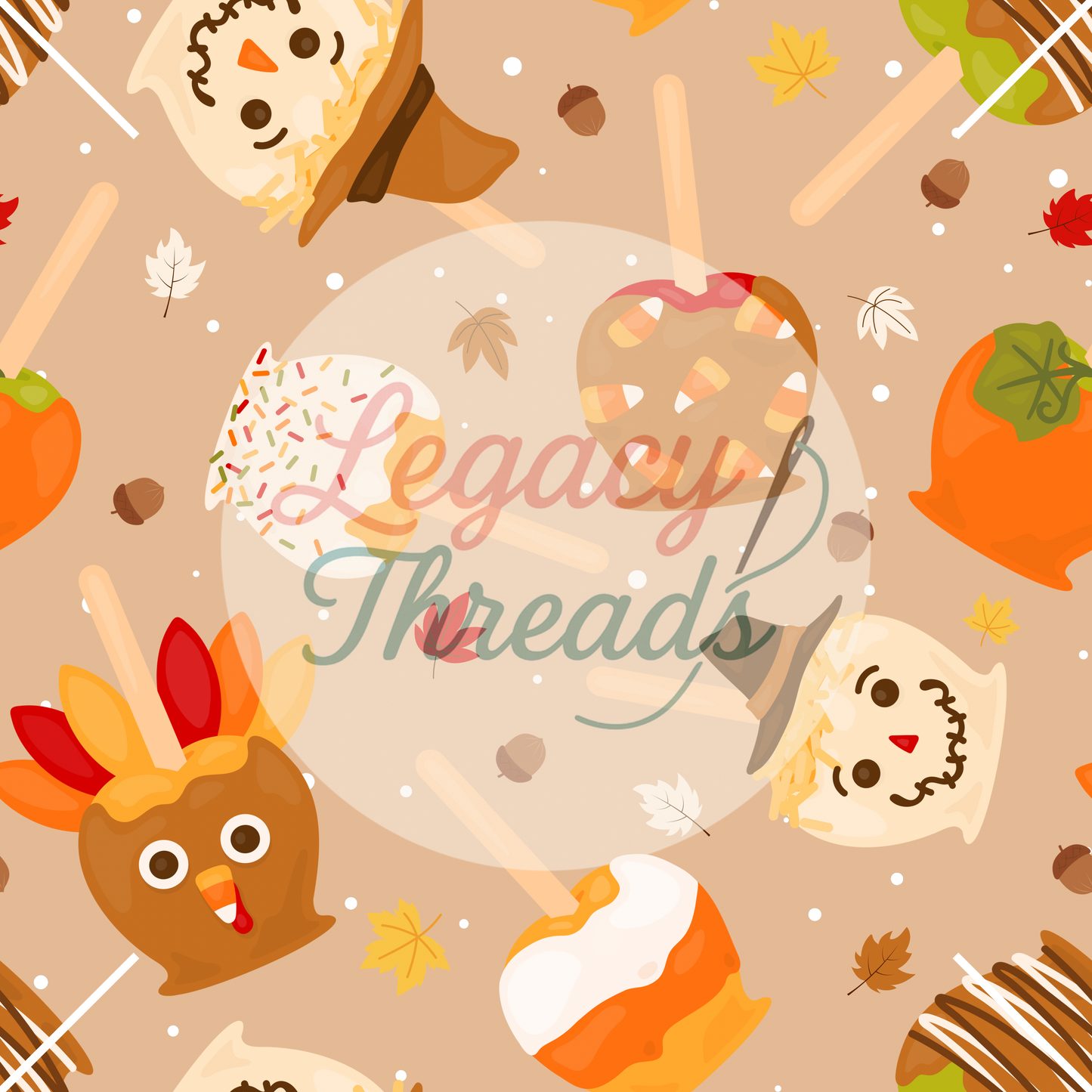 Fall Caramel Apples