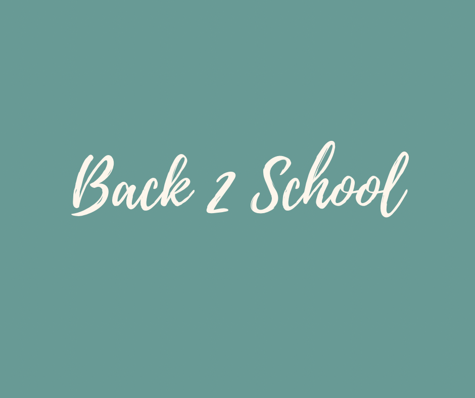 Back To School