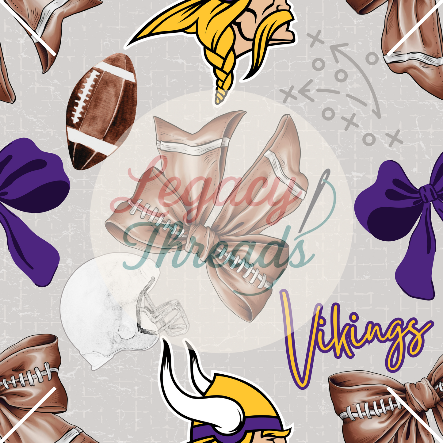 NFL Football Bows (Variants)