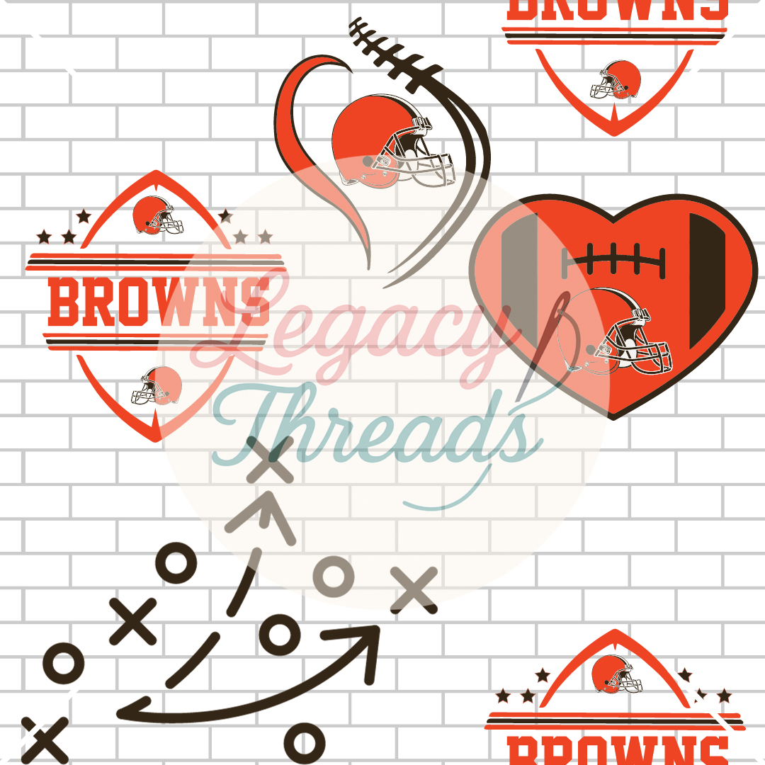 HappySmile Designs NFL Football (Variants)