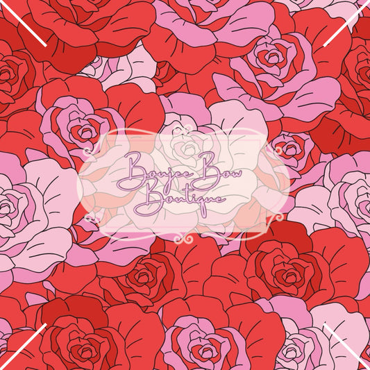 Red & Pink Rose