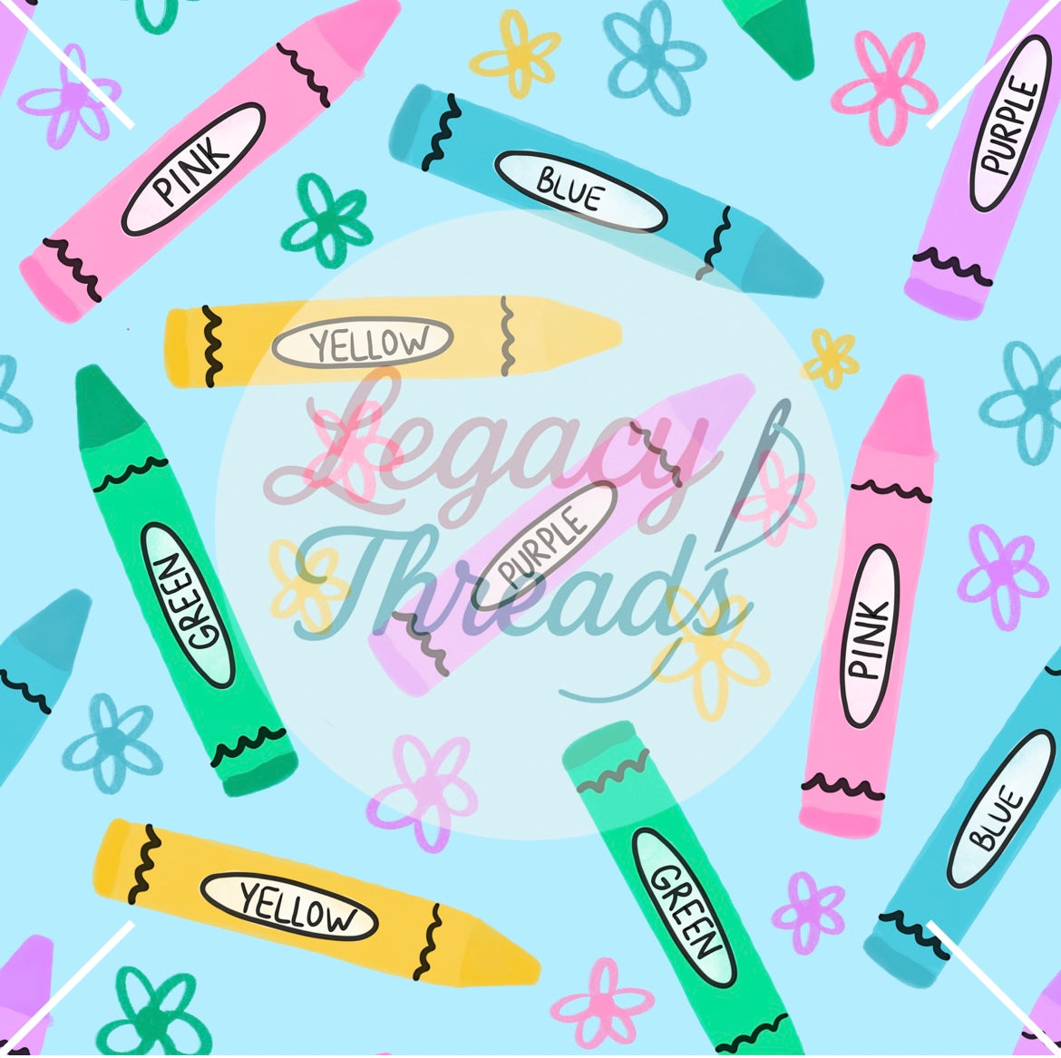Girl Crayon