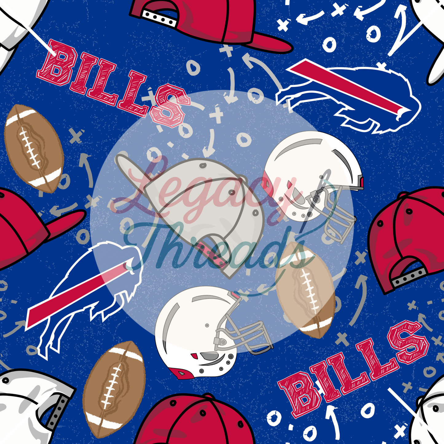 NFL Football Snap Backs (Variants)