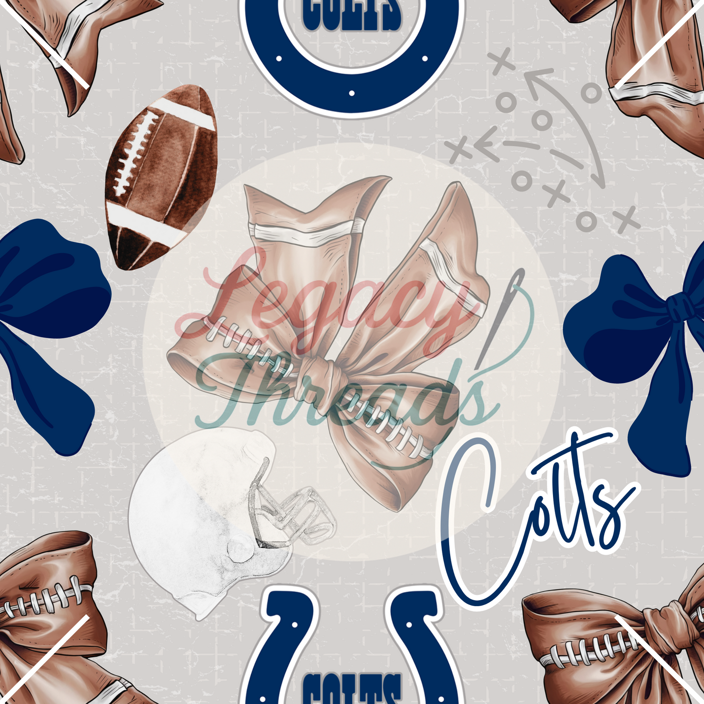 NFL Football Bows (Variants)
