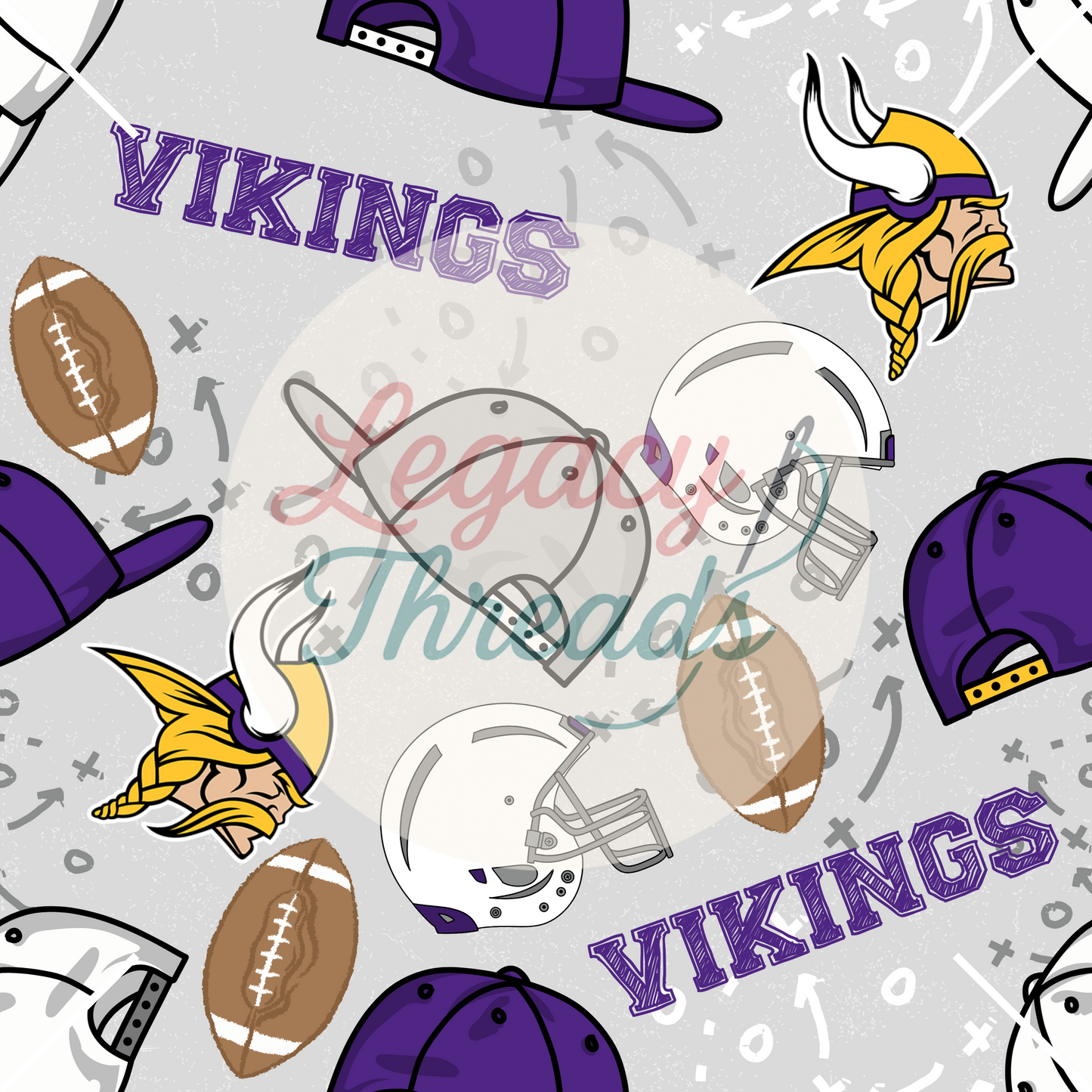 NFL Football Snap Backs (Variants)