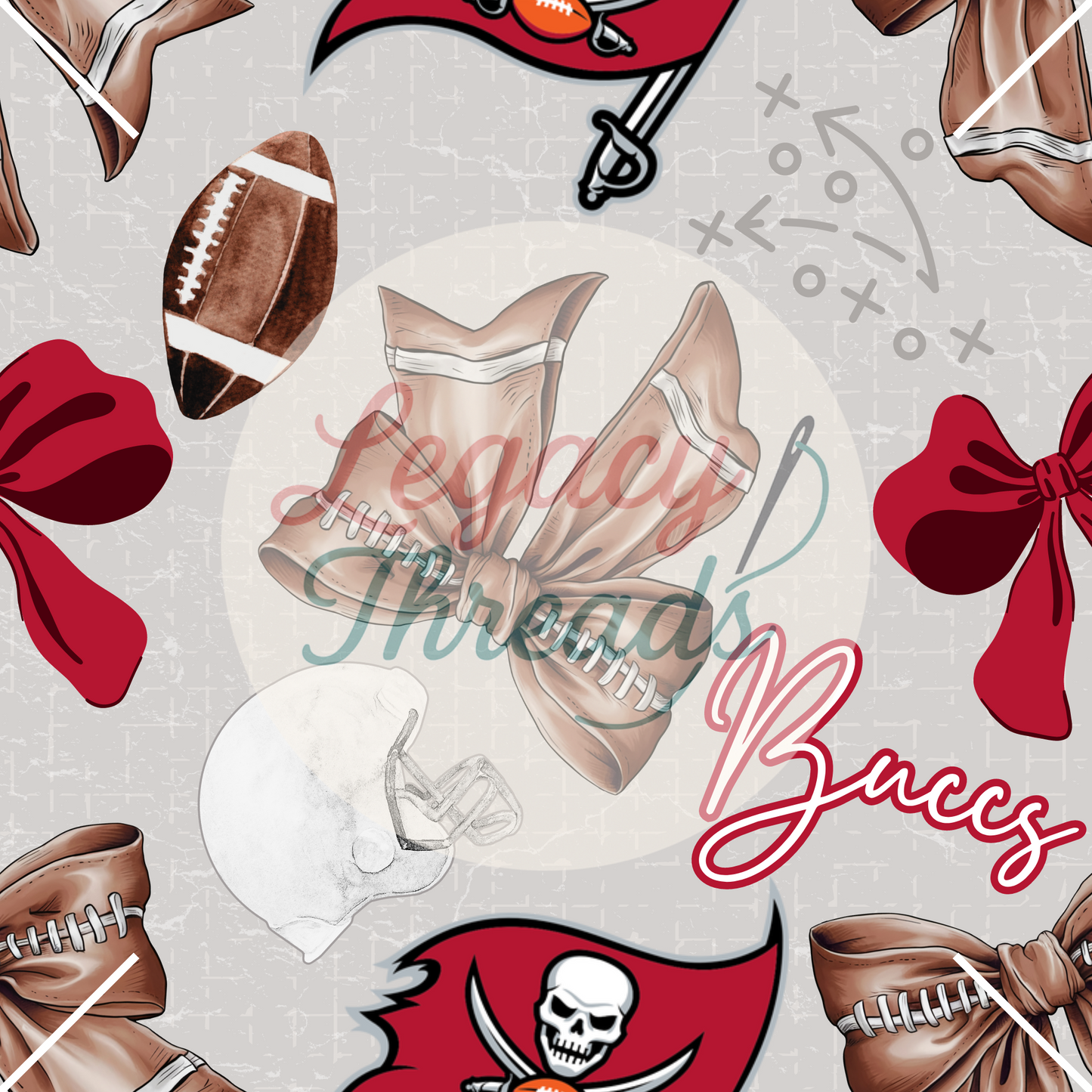 NFL Football Bows (Variants)