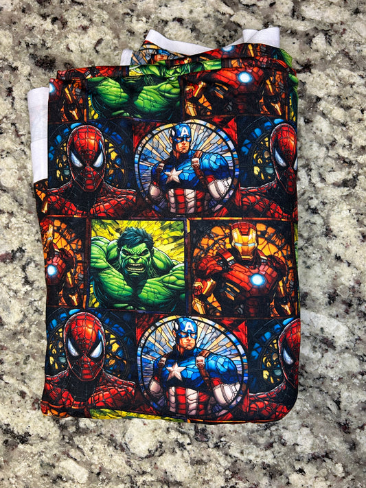 Stained Glass Super Hero