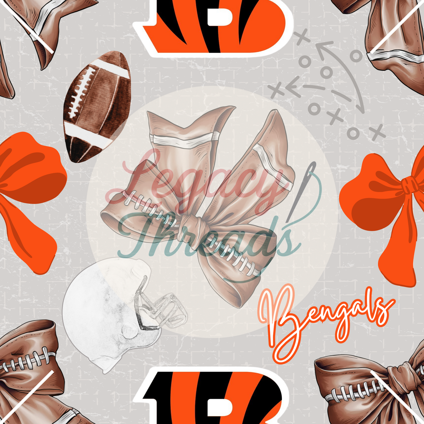 NFL Football Bows (Variants)