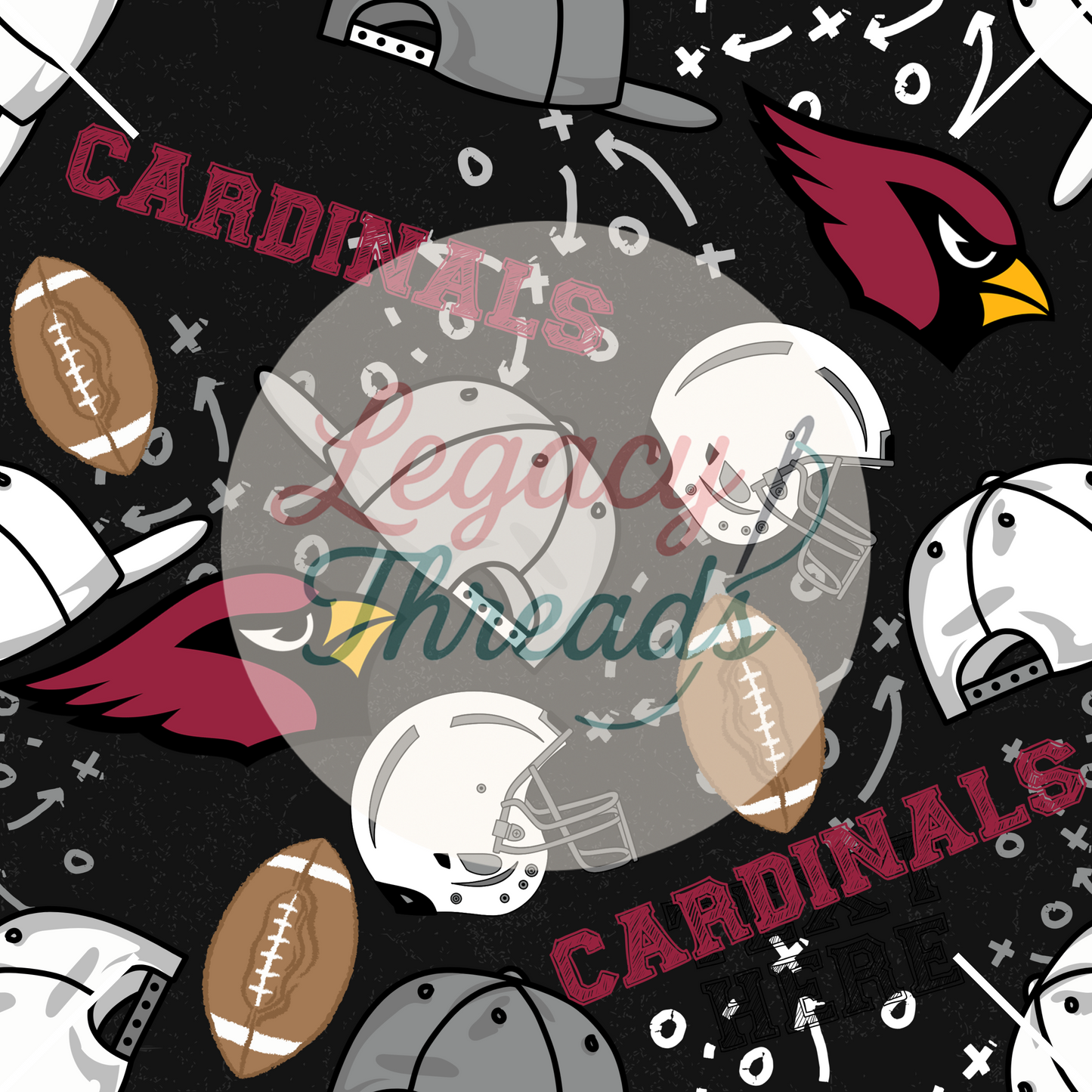NFL Football Snap Backs (Variants)