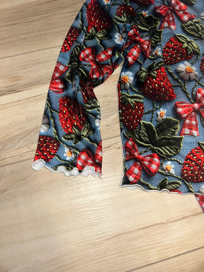Embroidery Strawberry