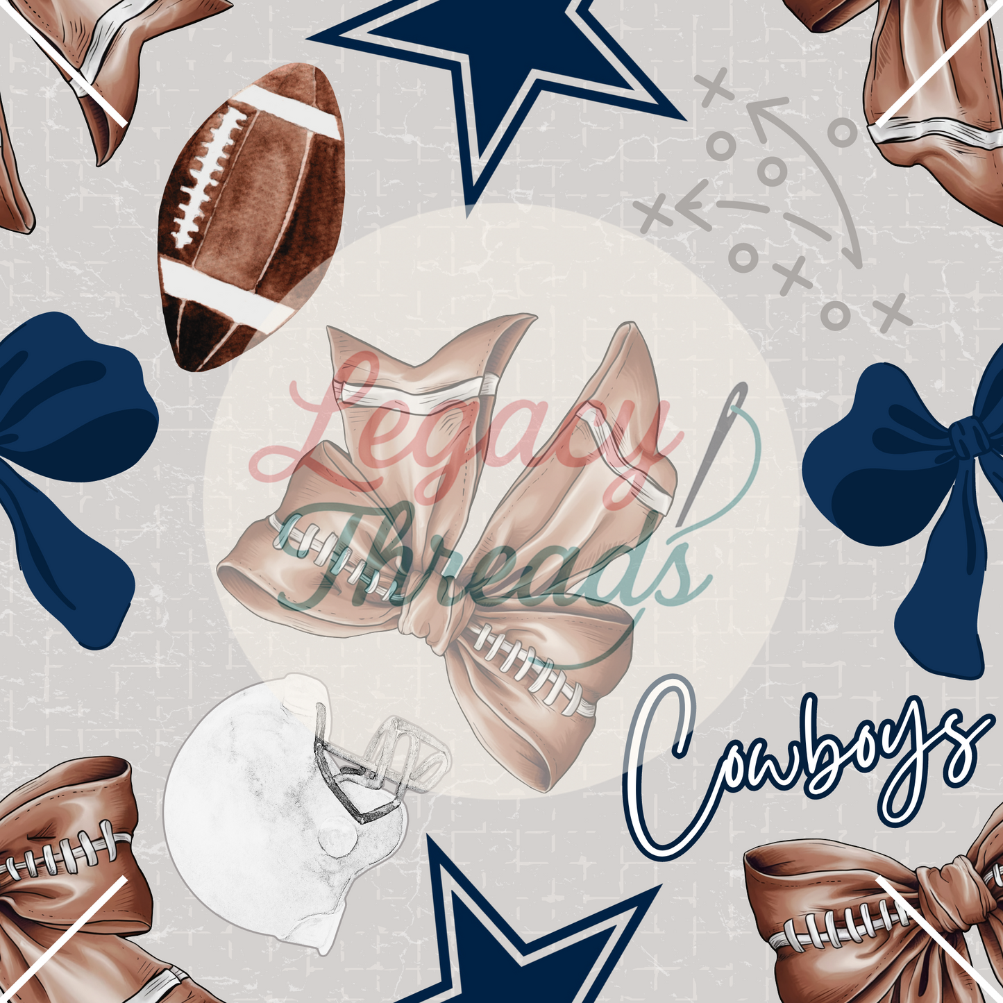 NFL Football Bows (Variants)