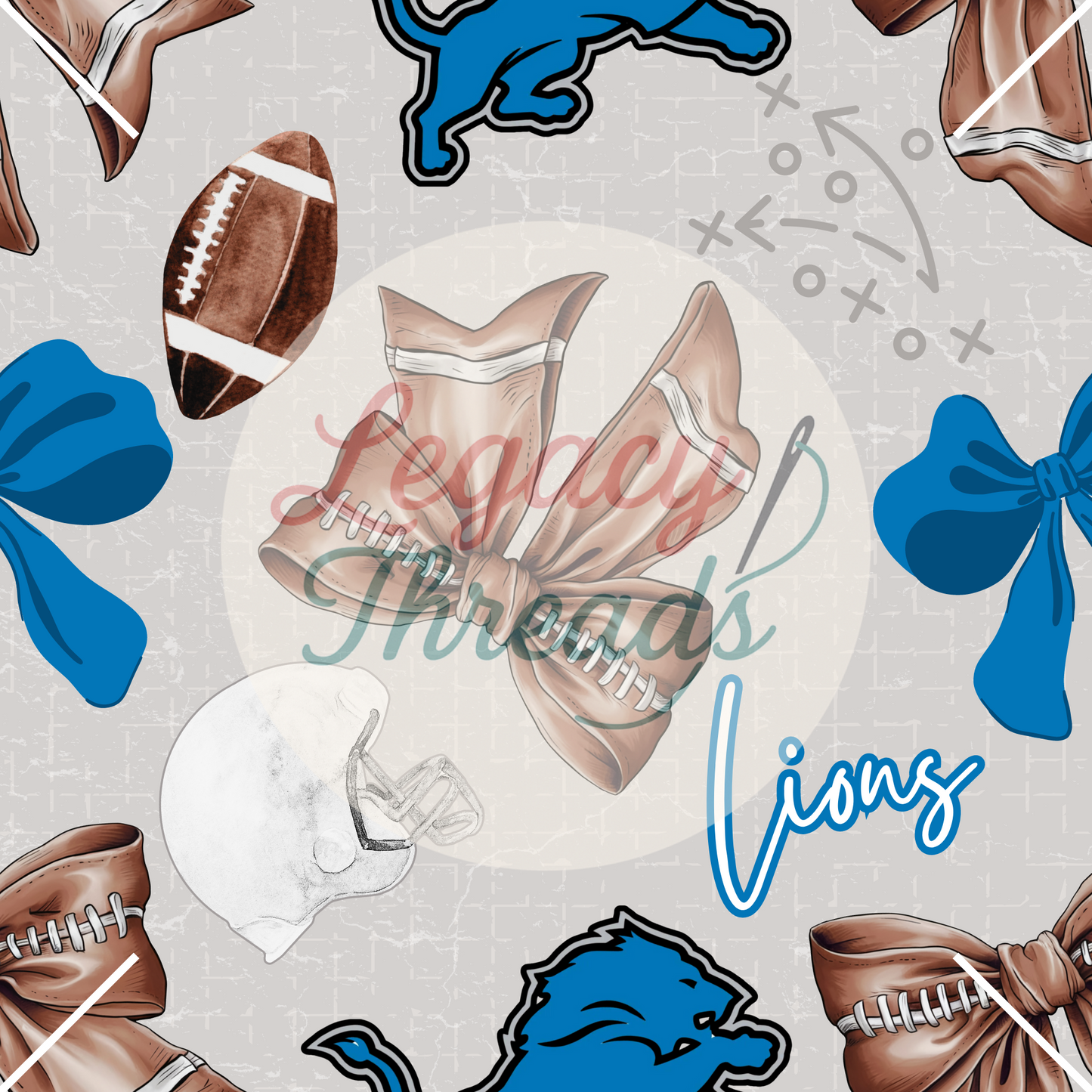 NFL Football Bows (Variants)
