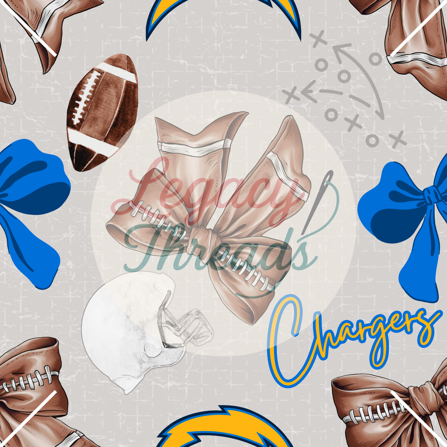 NFL Football Bows (Variants)