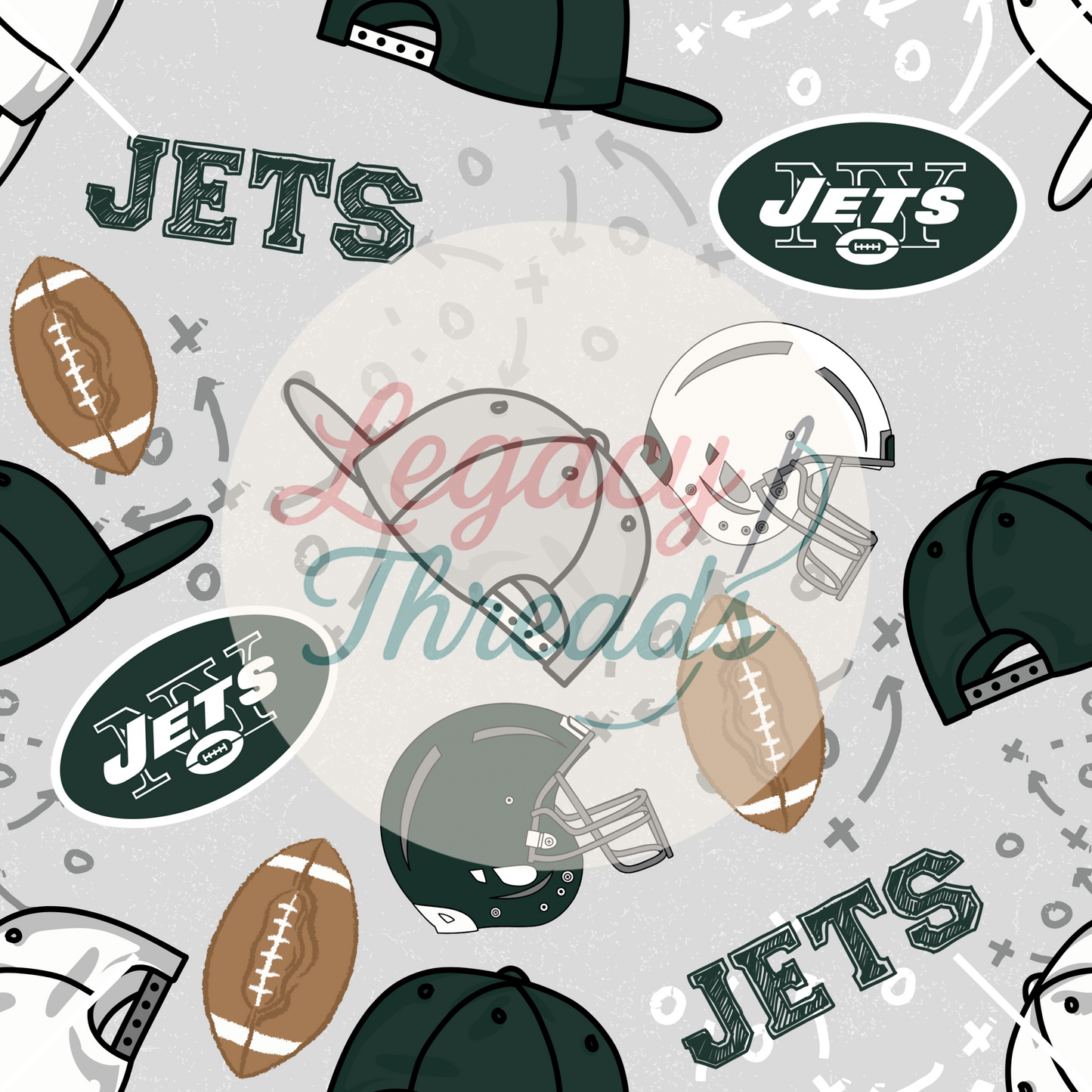 NFL Football Snap Backs (Variants)