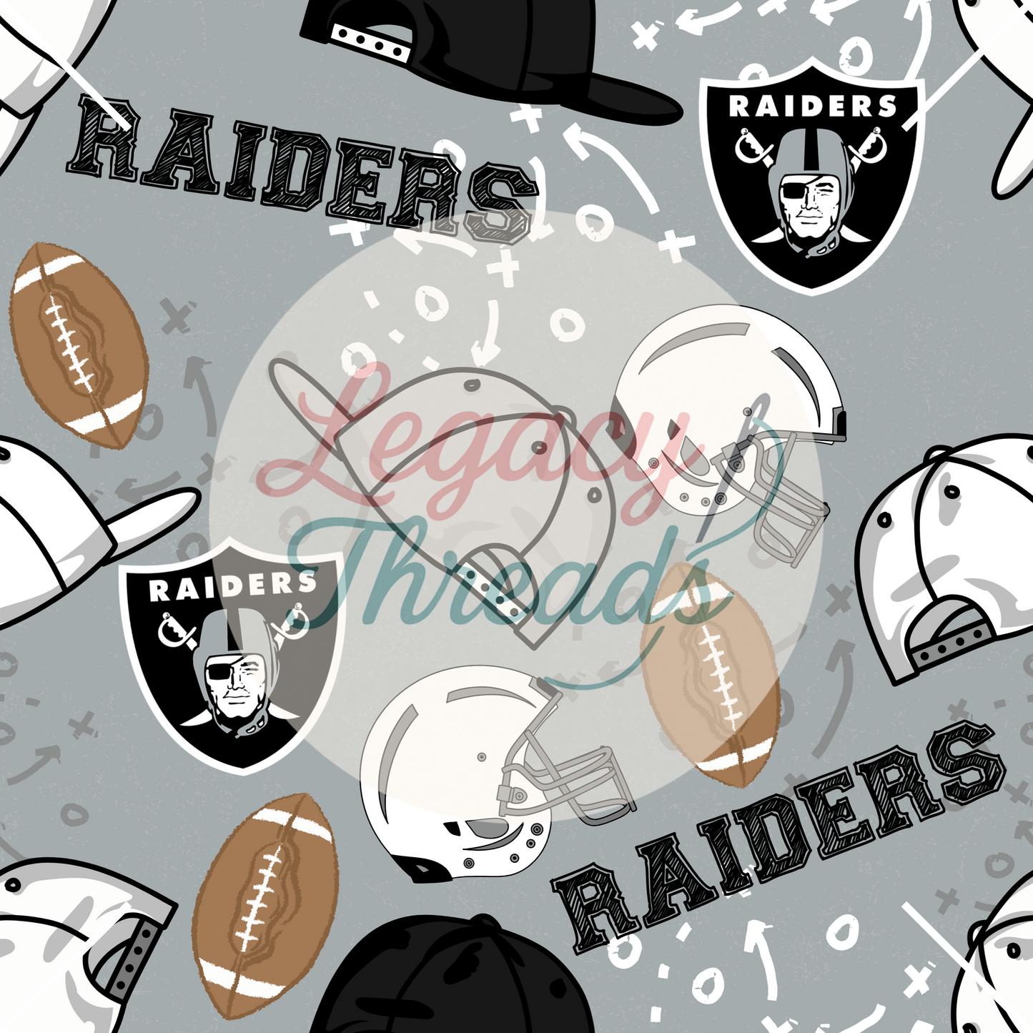 NFL Football Snap Backs (Variants)