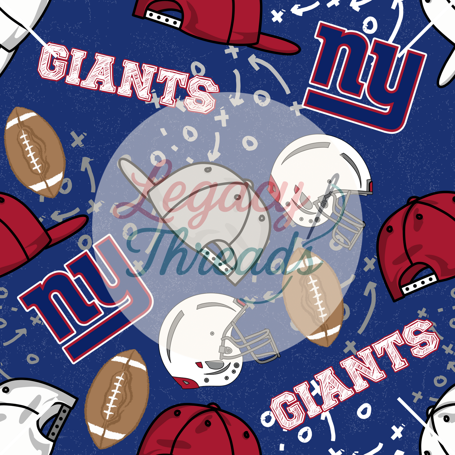 NFL Football Snap Backs (Variants)