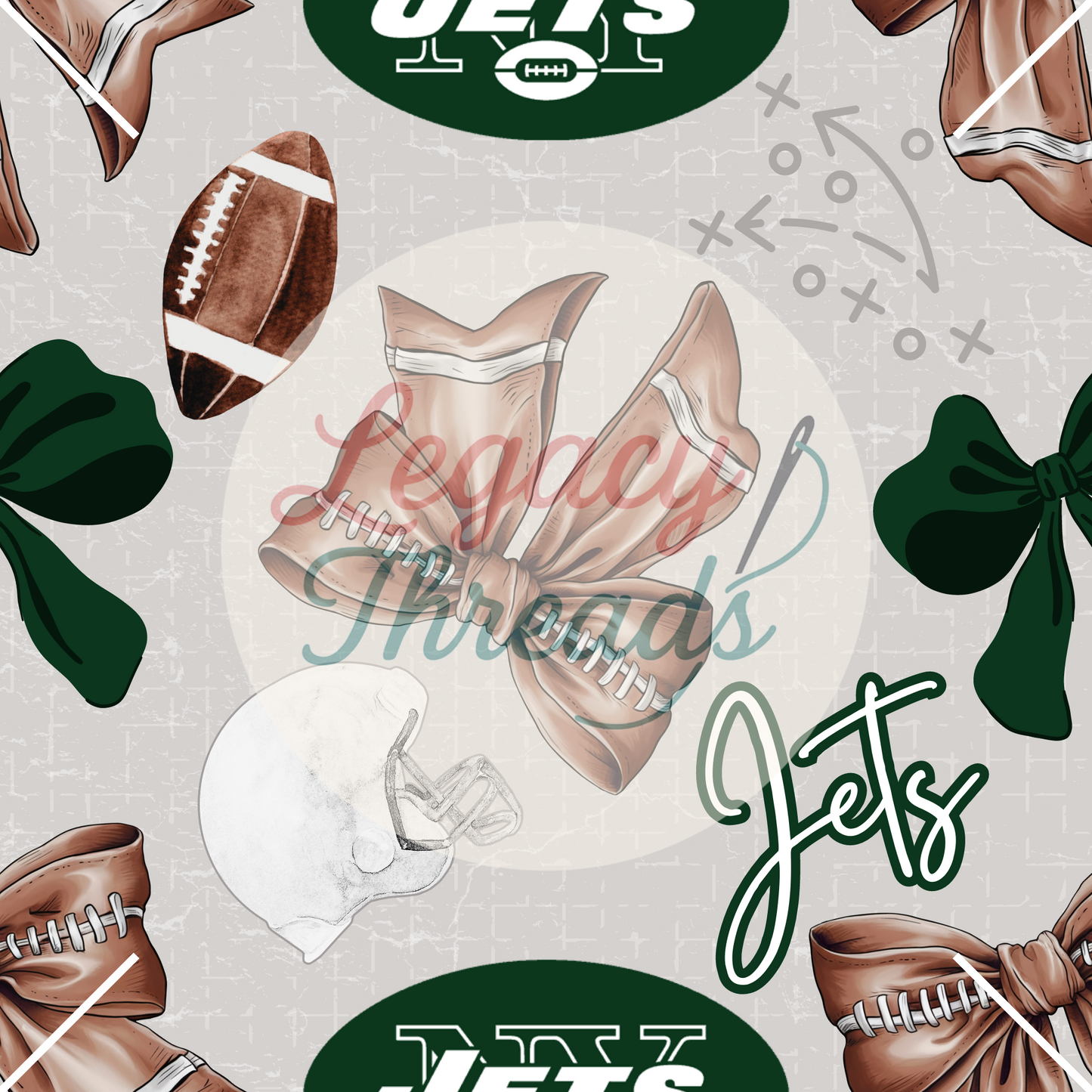 NFL Football Bows (Variants)
