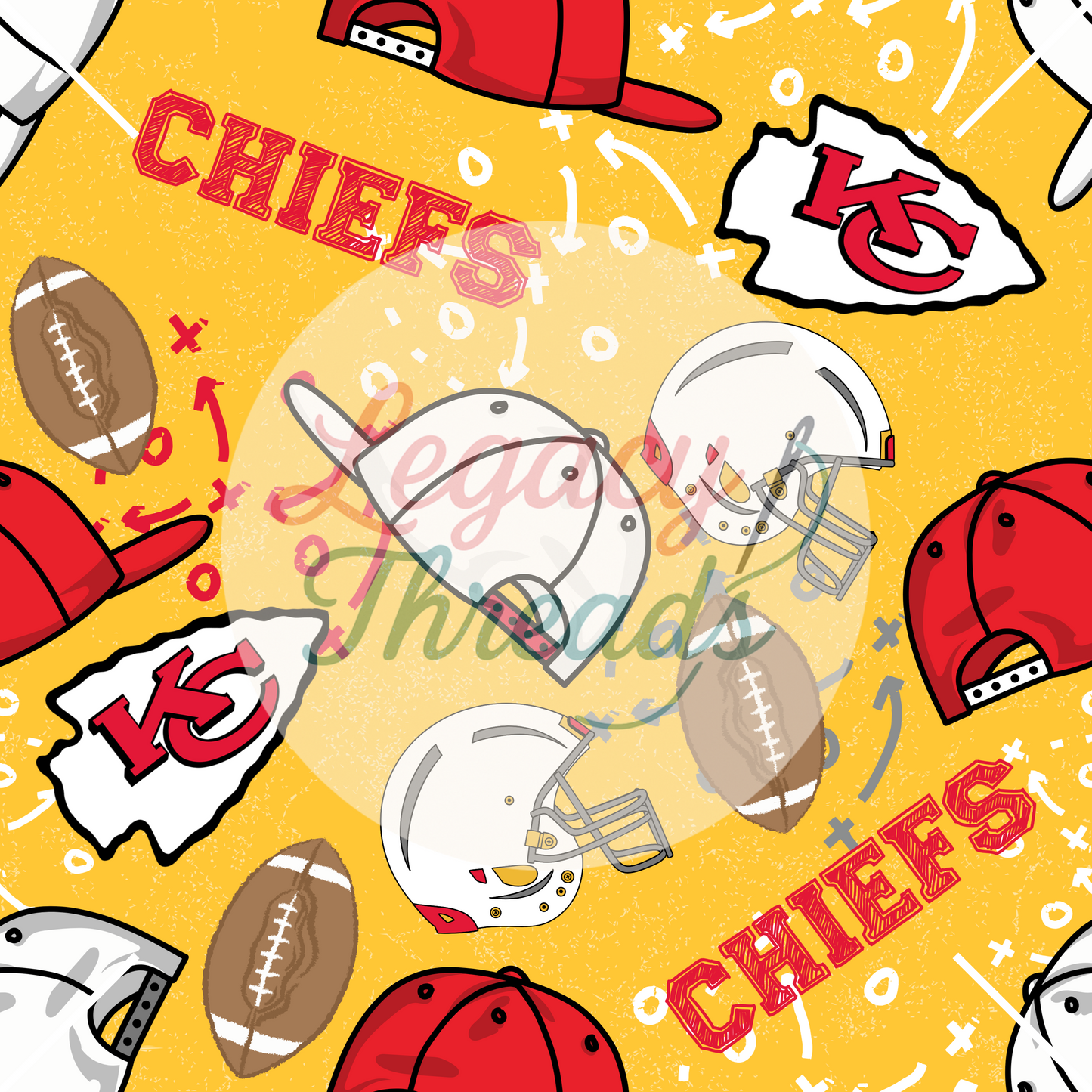 NFL Football Snap Backs (Variants)