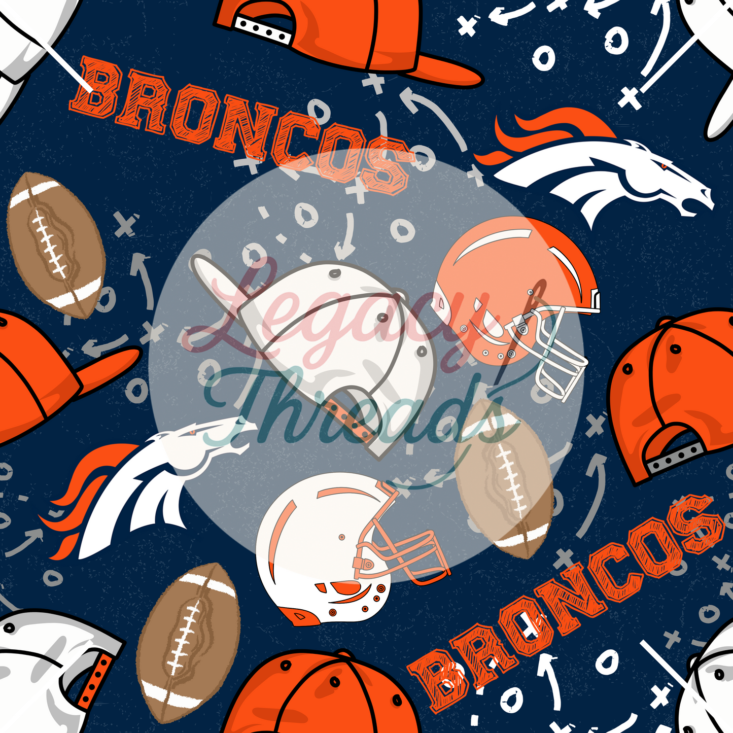 NFL Football Snap Backs (Variants)