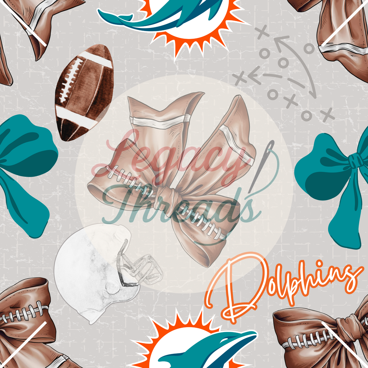 NFL Football Bows (Variants)