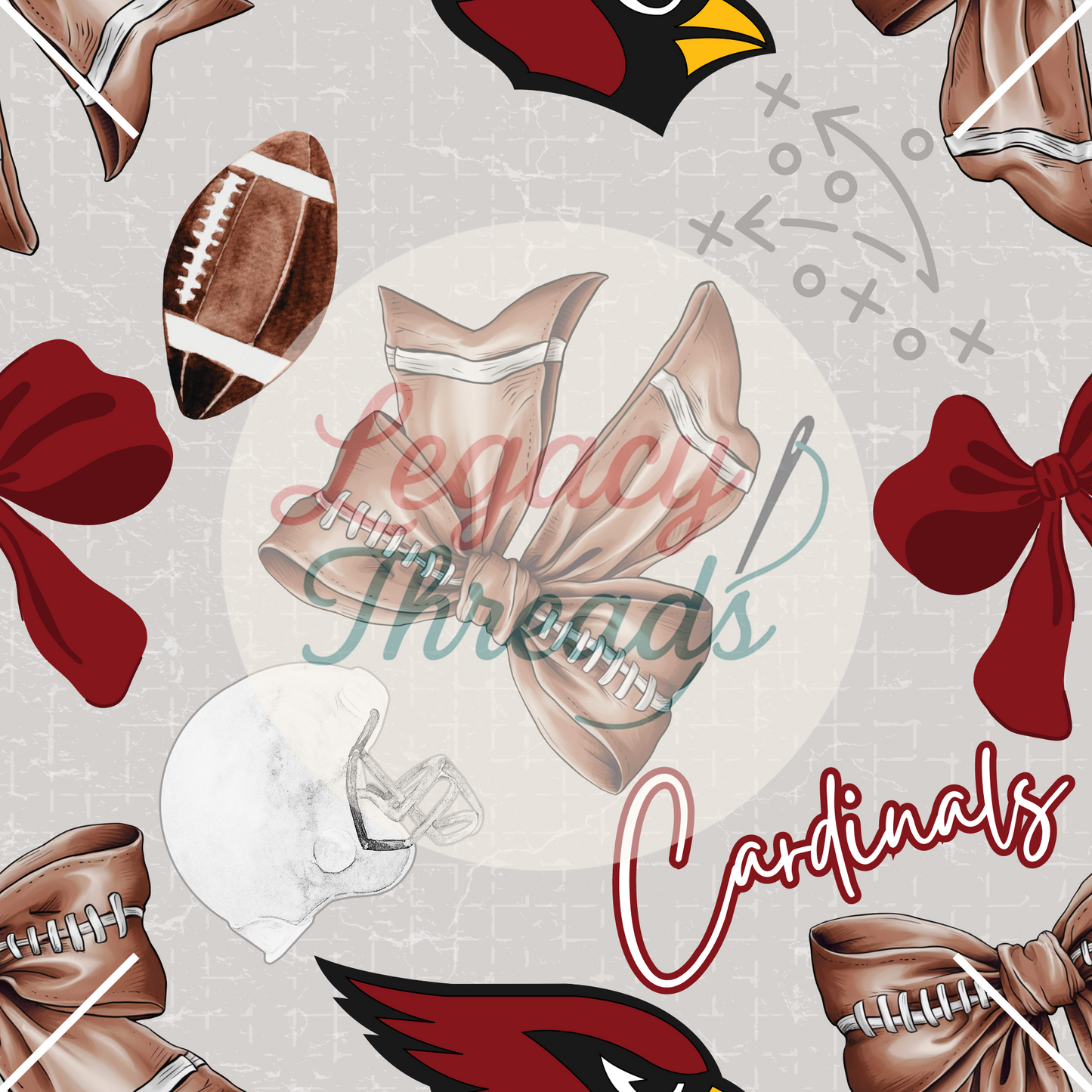 NFL Football Bows (Variants)