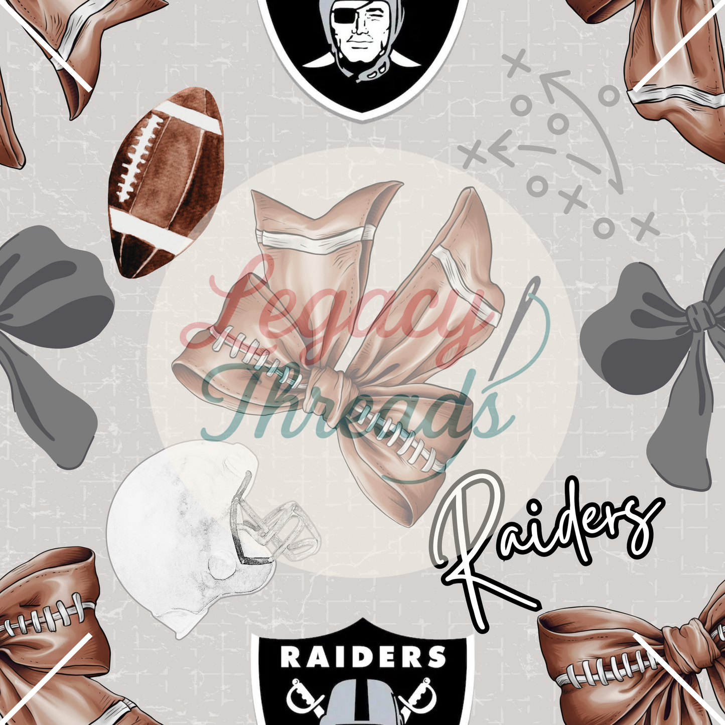 NFL Football Bows (Variants)