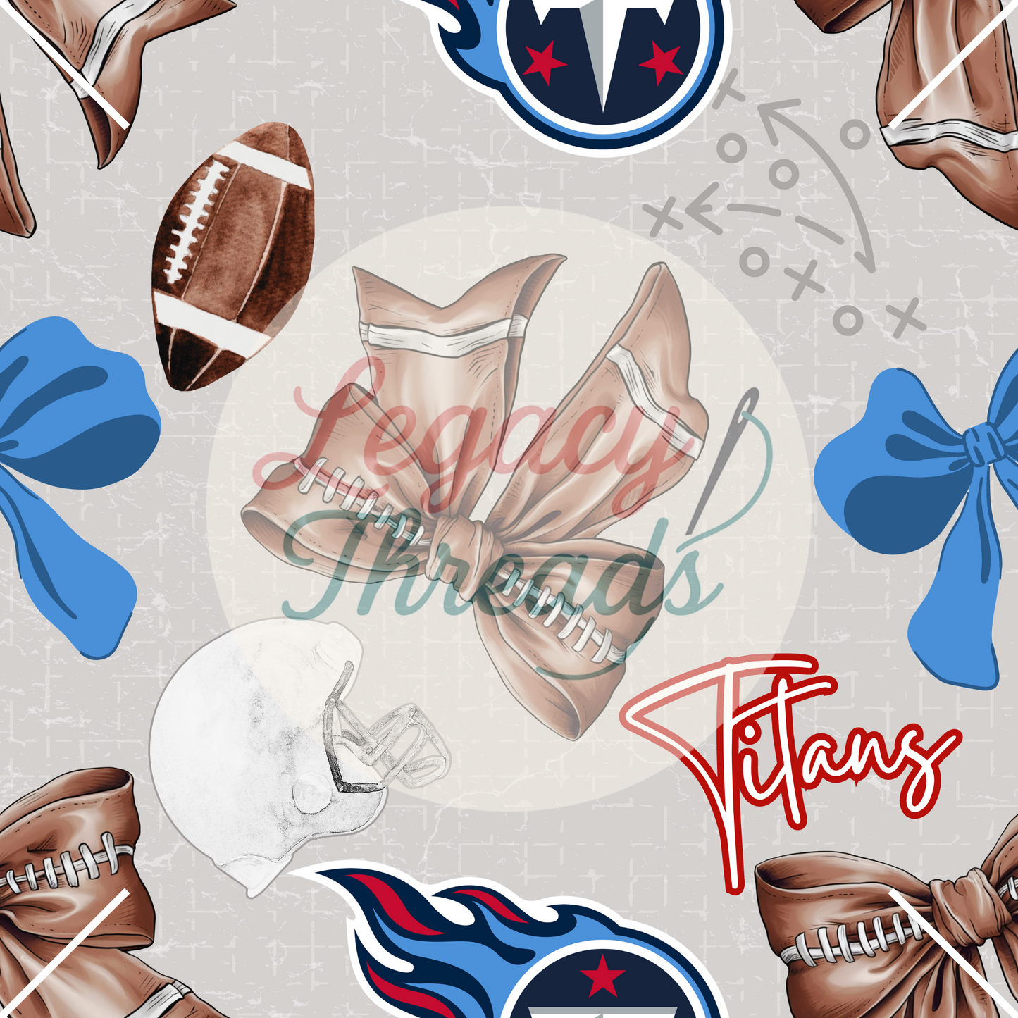 NFL Football Bows (Variants)