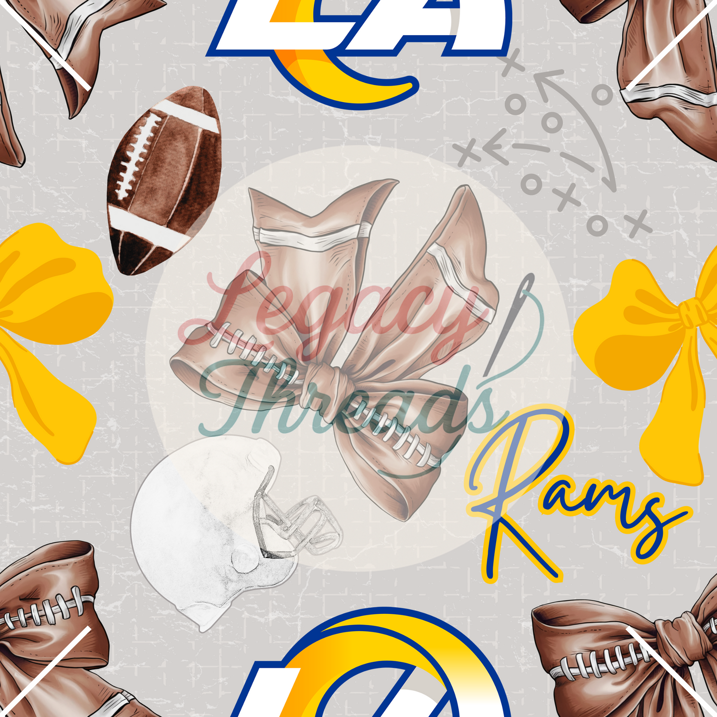 NFL Football Bows (Variants)
