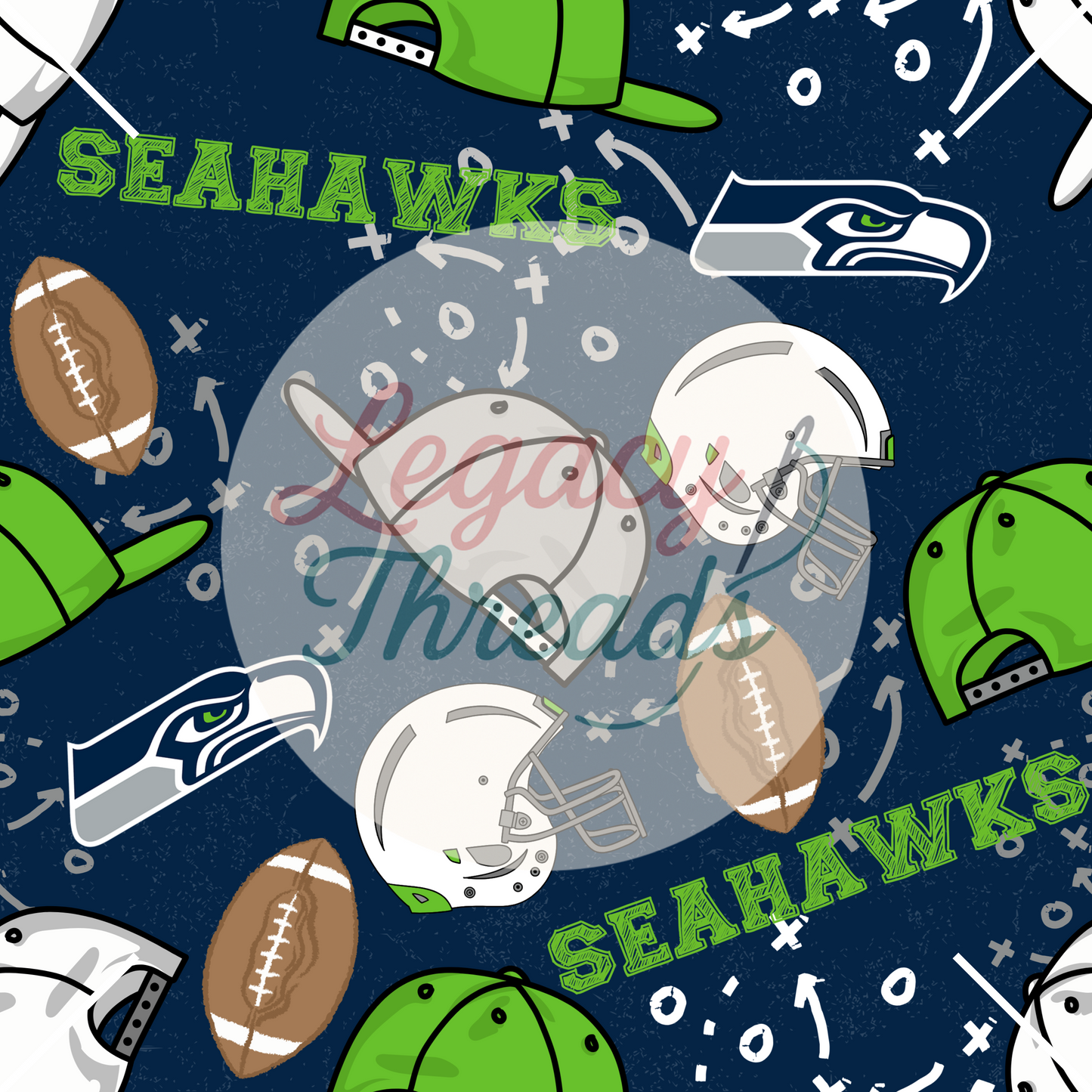 NFL Football Snap Backs (Variants)