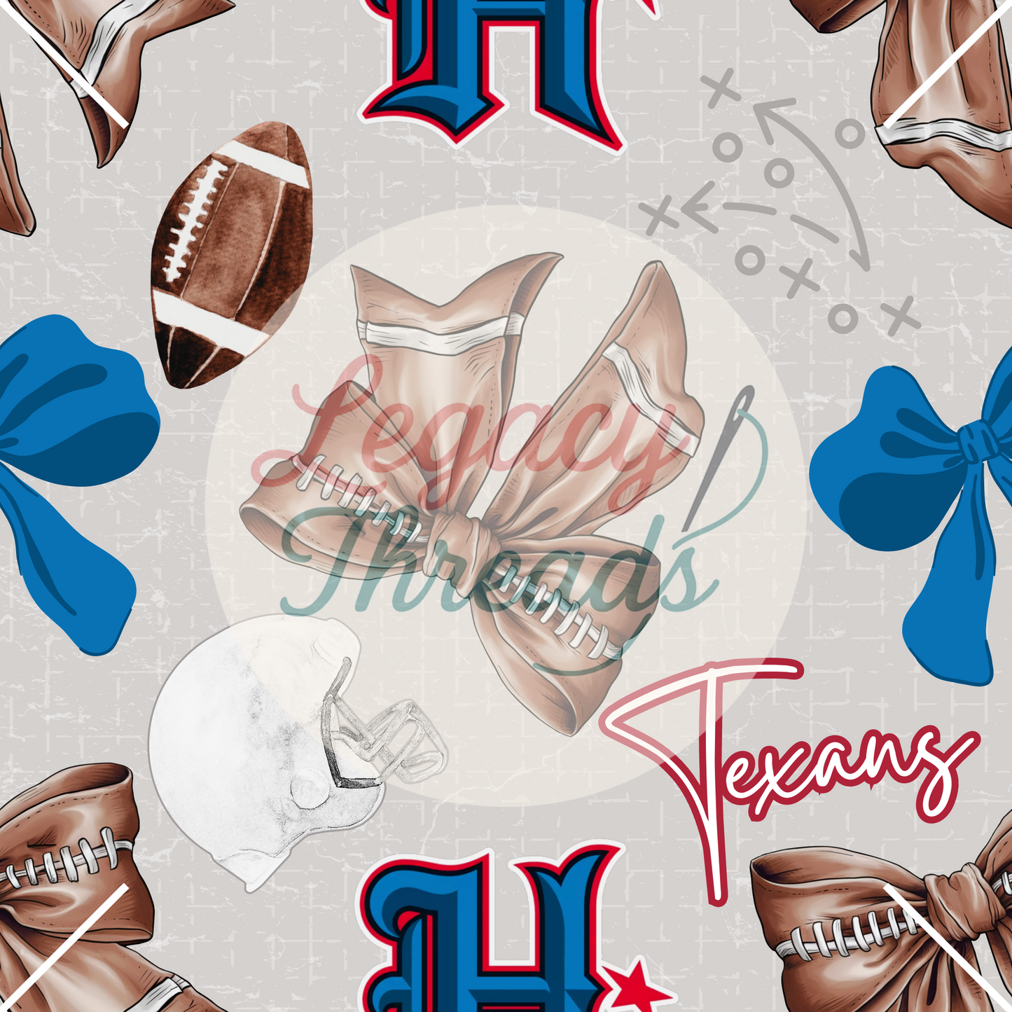 NFL Football Bows (Variants)