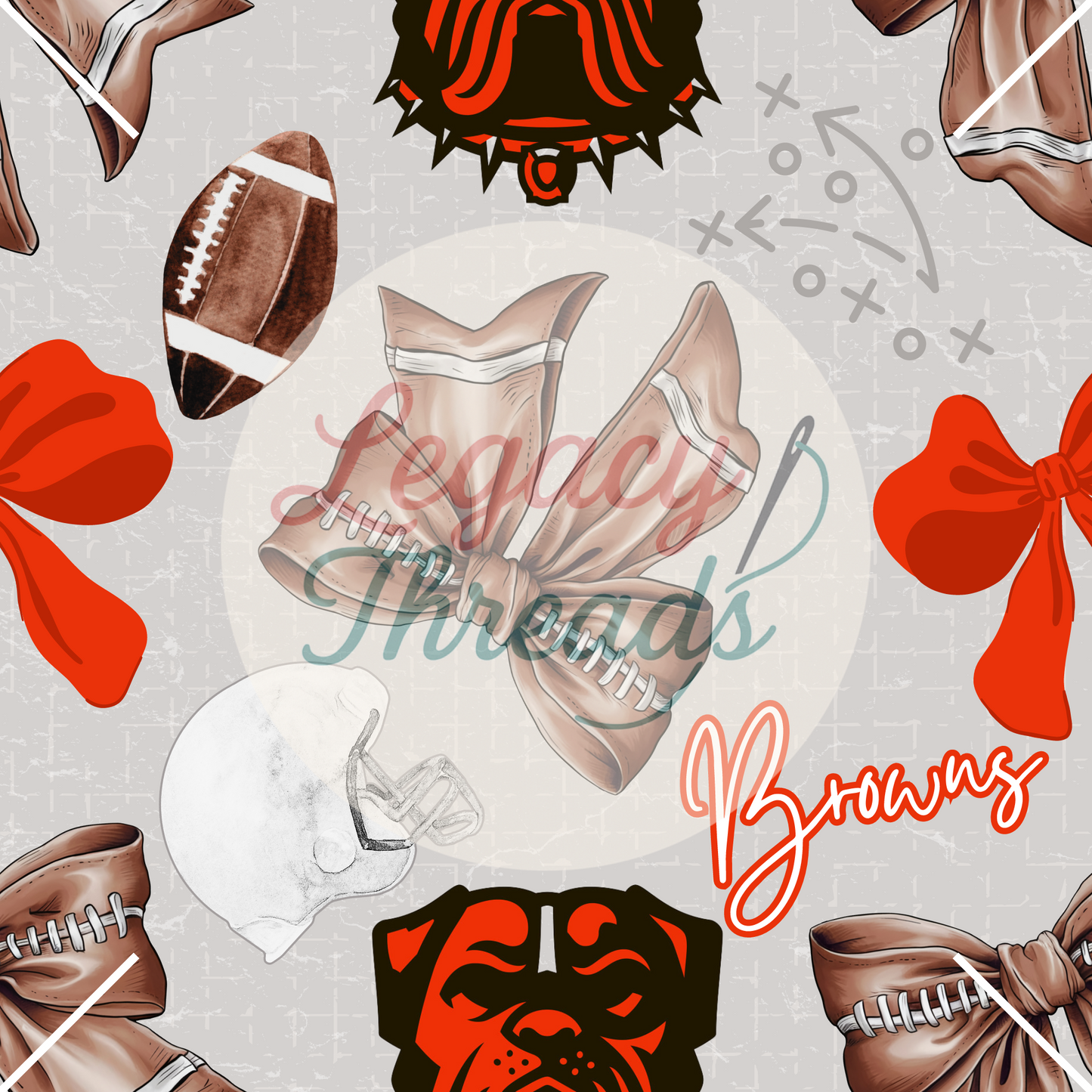 NFL Football Bows (Variants)