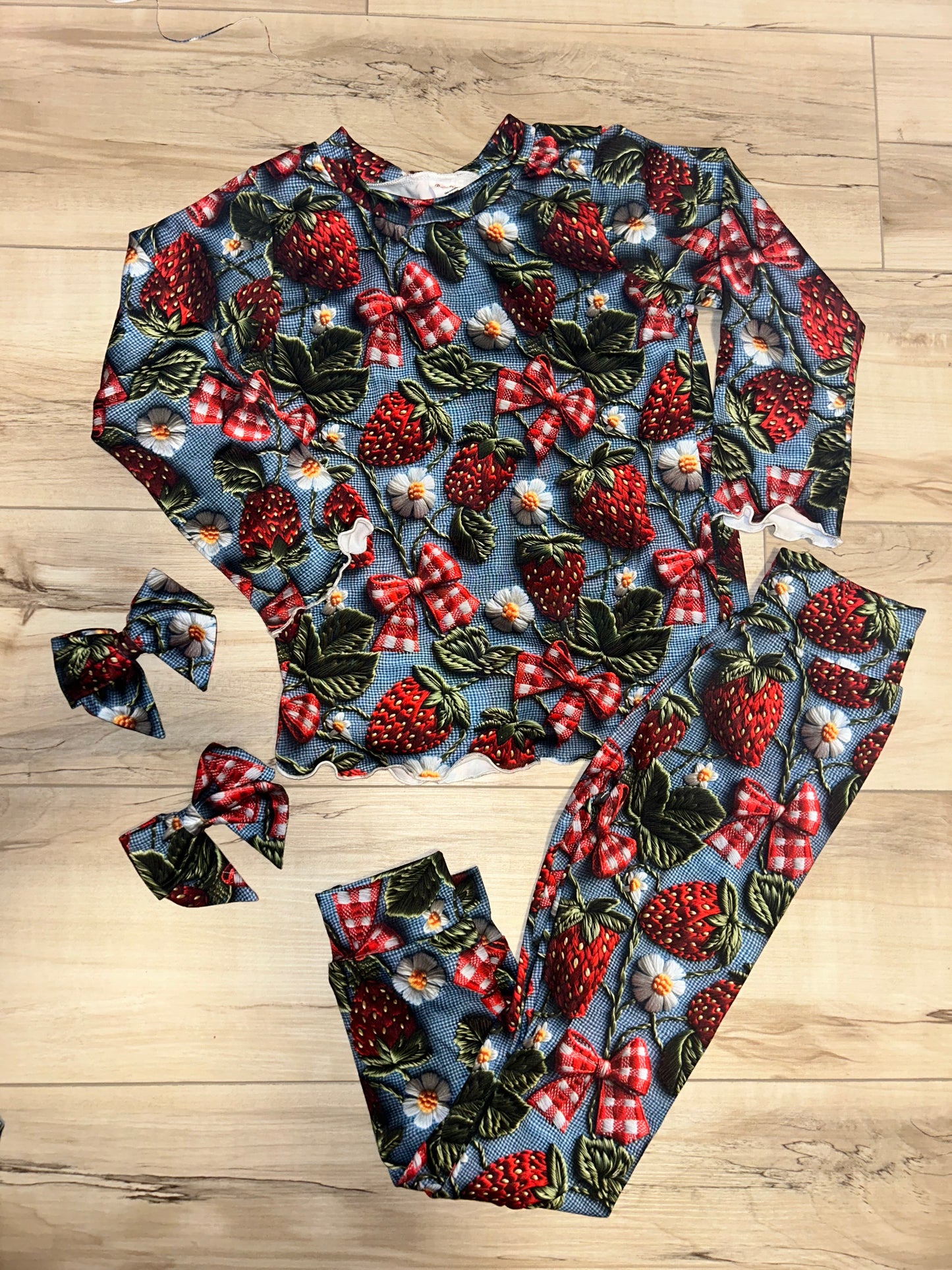 Embroidery Strawberry