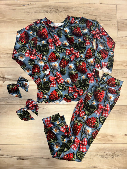 Embroidery Strawberry