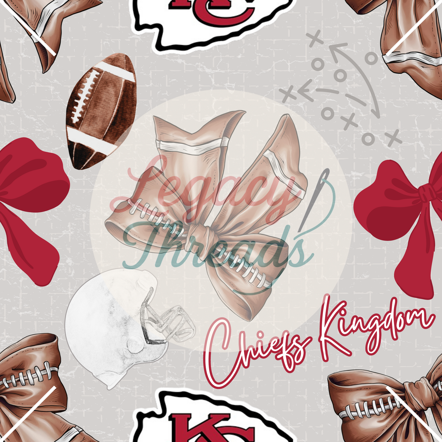 NFL Football Bows (Variants)