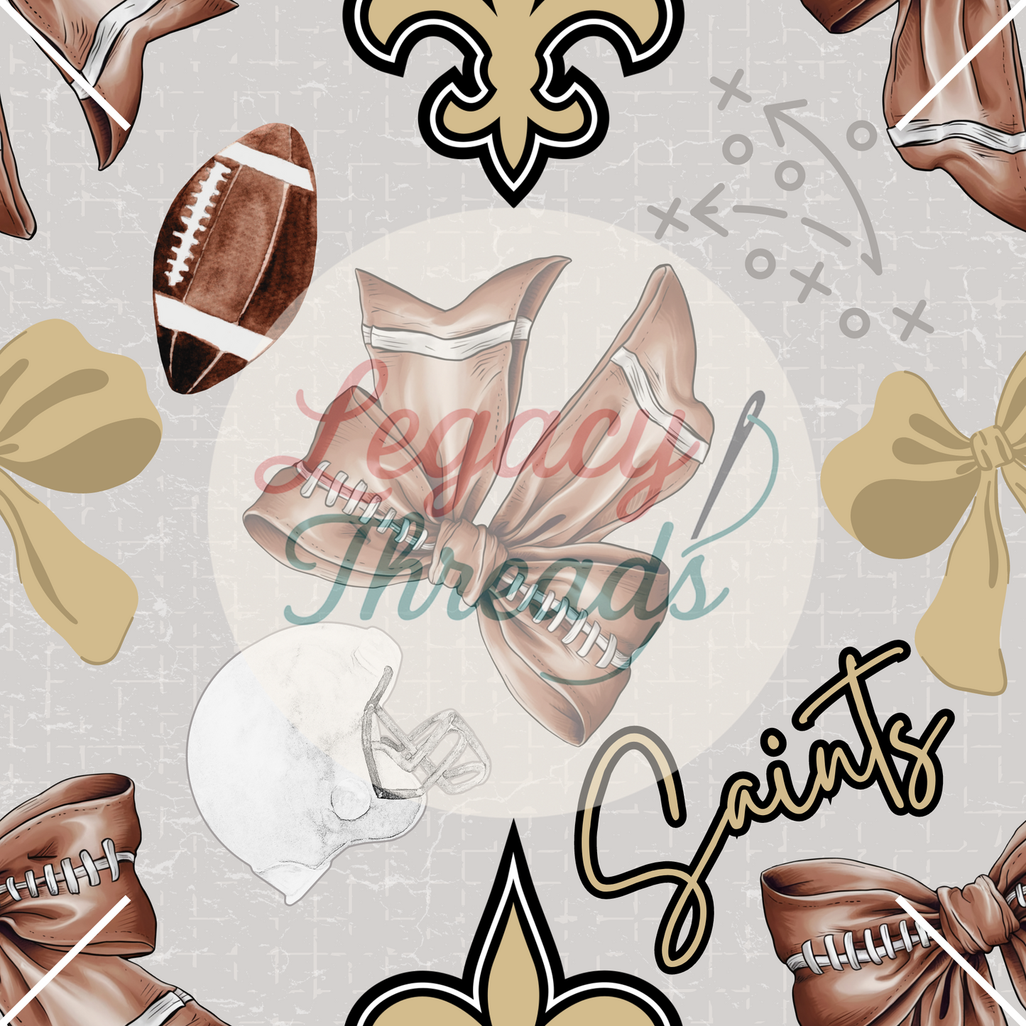 NFL Football Bows (Variants)