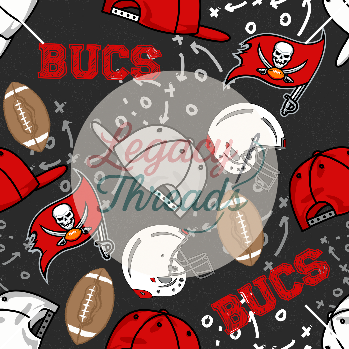 NFL Football Snap Backs (Variants)