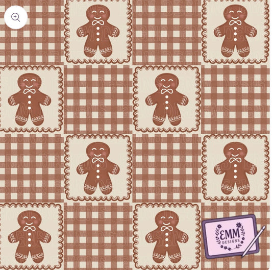 Plaid Gingerbread