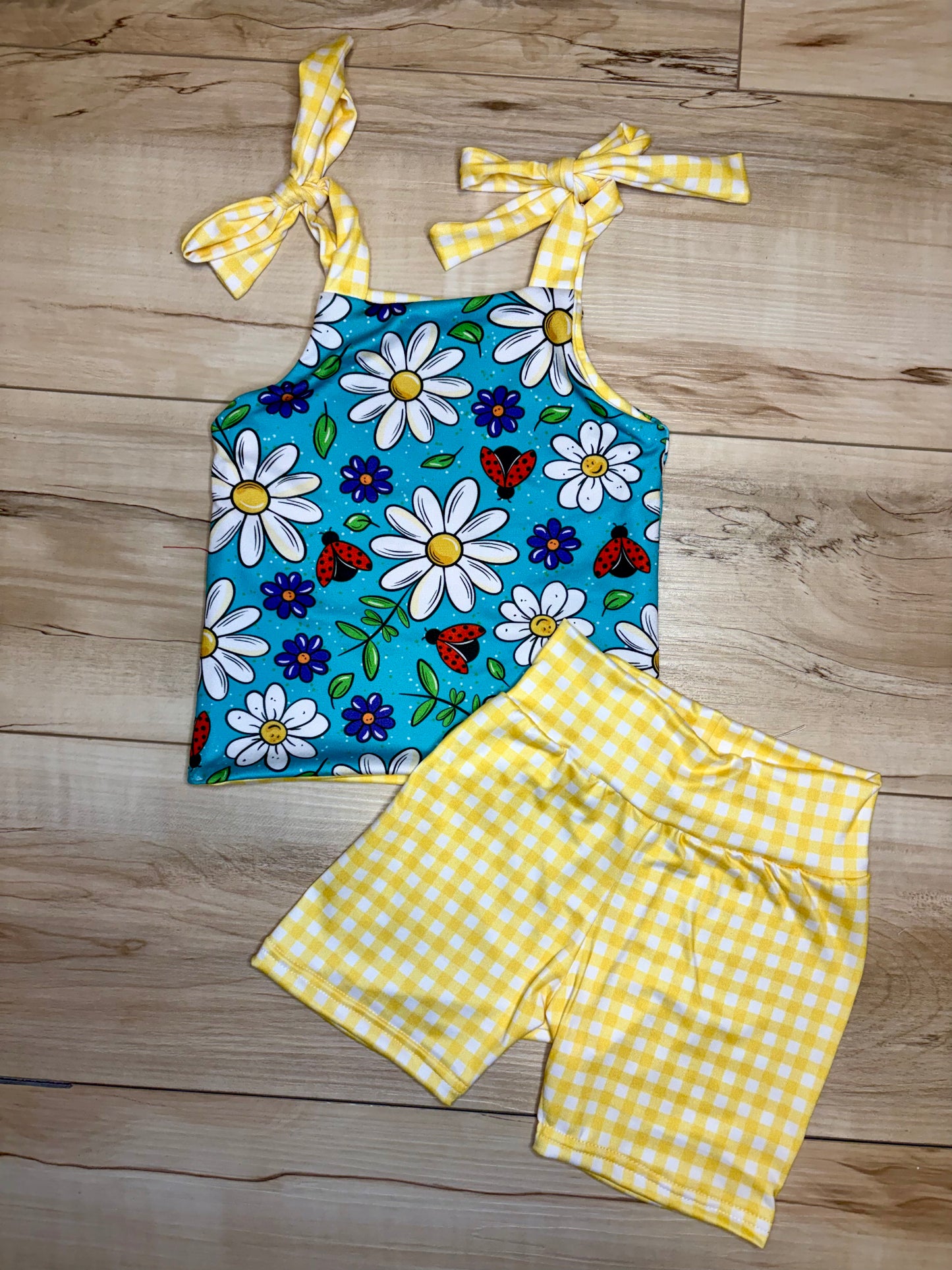 RTS -3t Margo Tank w/tie Straps & Bikers (reversable top)