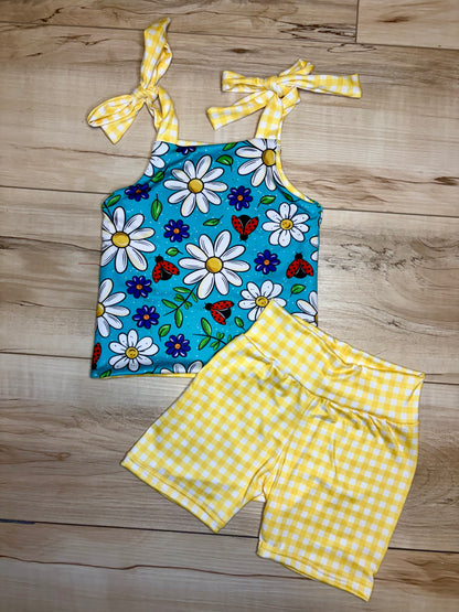 RTS -3t Margo Tank w/tie Straps & Bikers (reversable top)