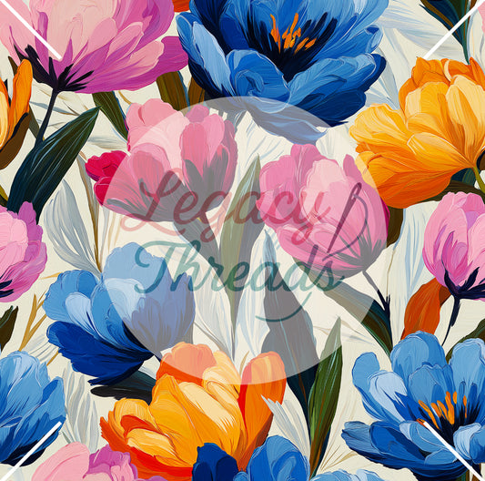 Painted Tulips