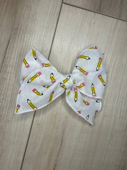 Back To School Bow
