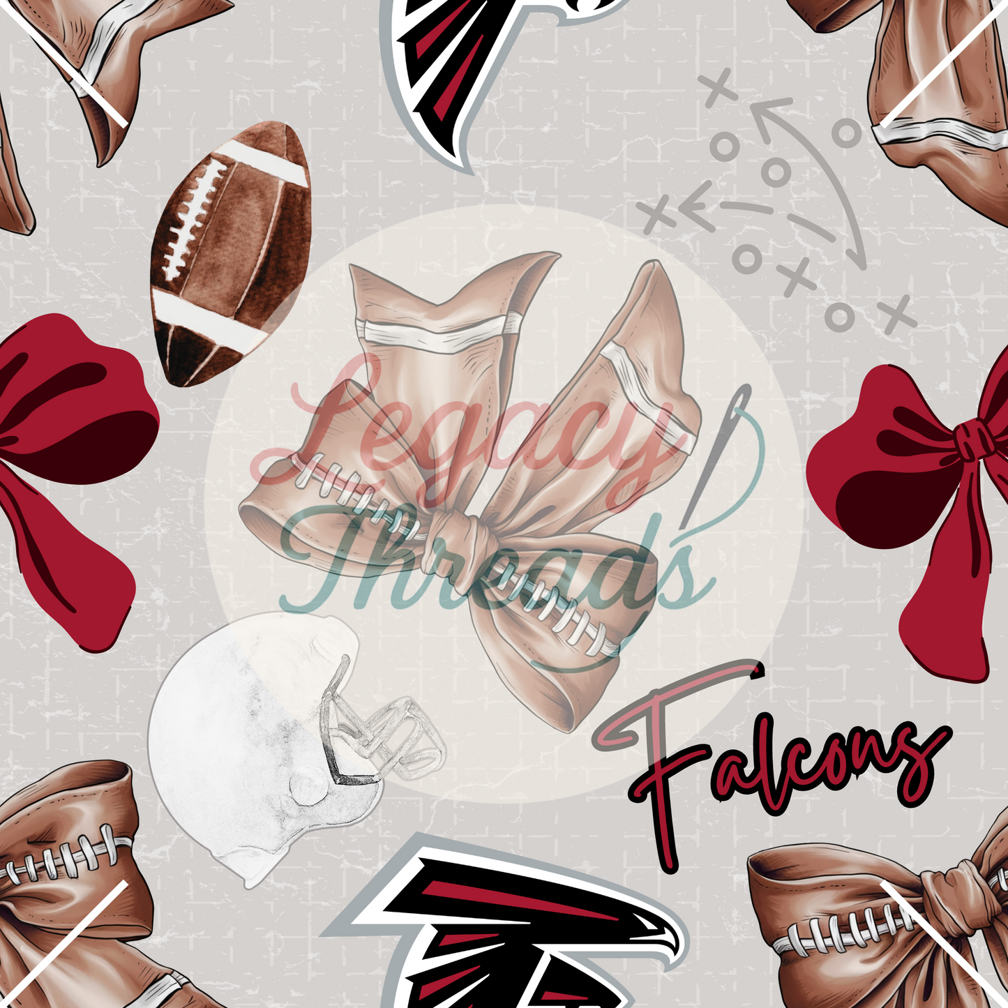 NFL Football Bows (Variants)