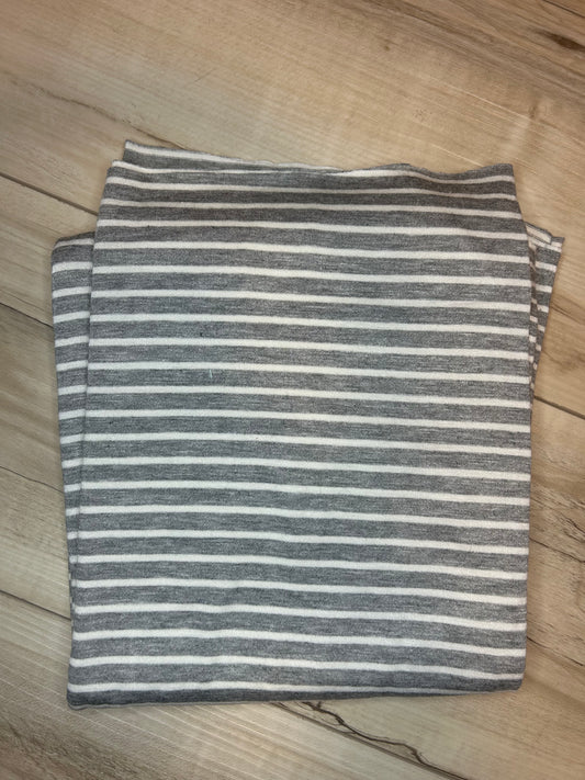 Grey/White Stripes